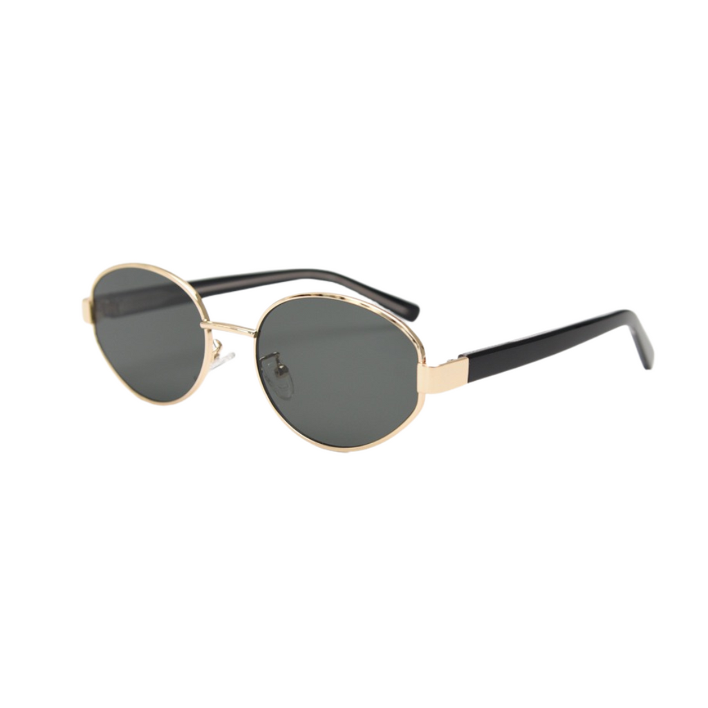 Achieve a classic, intellectual look with these unisex round polarized sunglasses from By Charley, designed for style and visual comfort.