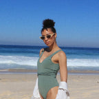 Playful unisex cat-eye sunglasses by By Charley, featuring a bold lemon frame and polarized lenses that offer 100% UV protection and glare reduction for a fun, retro-inspired statement.